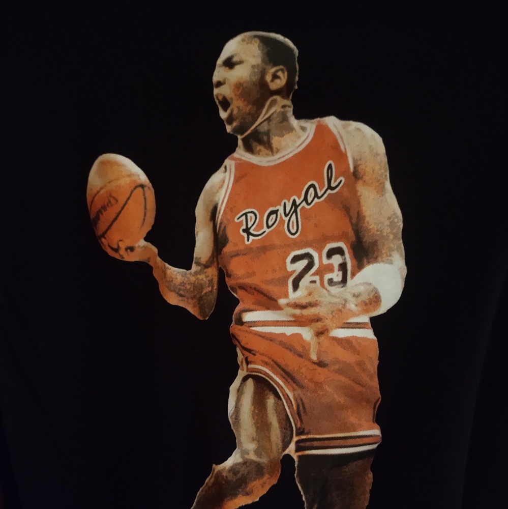 Royal streetwear Michael Jordan t shirt large